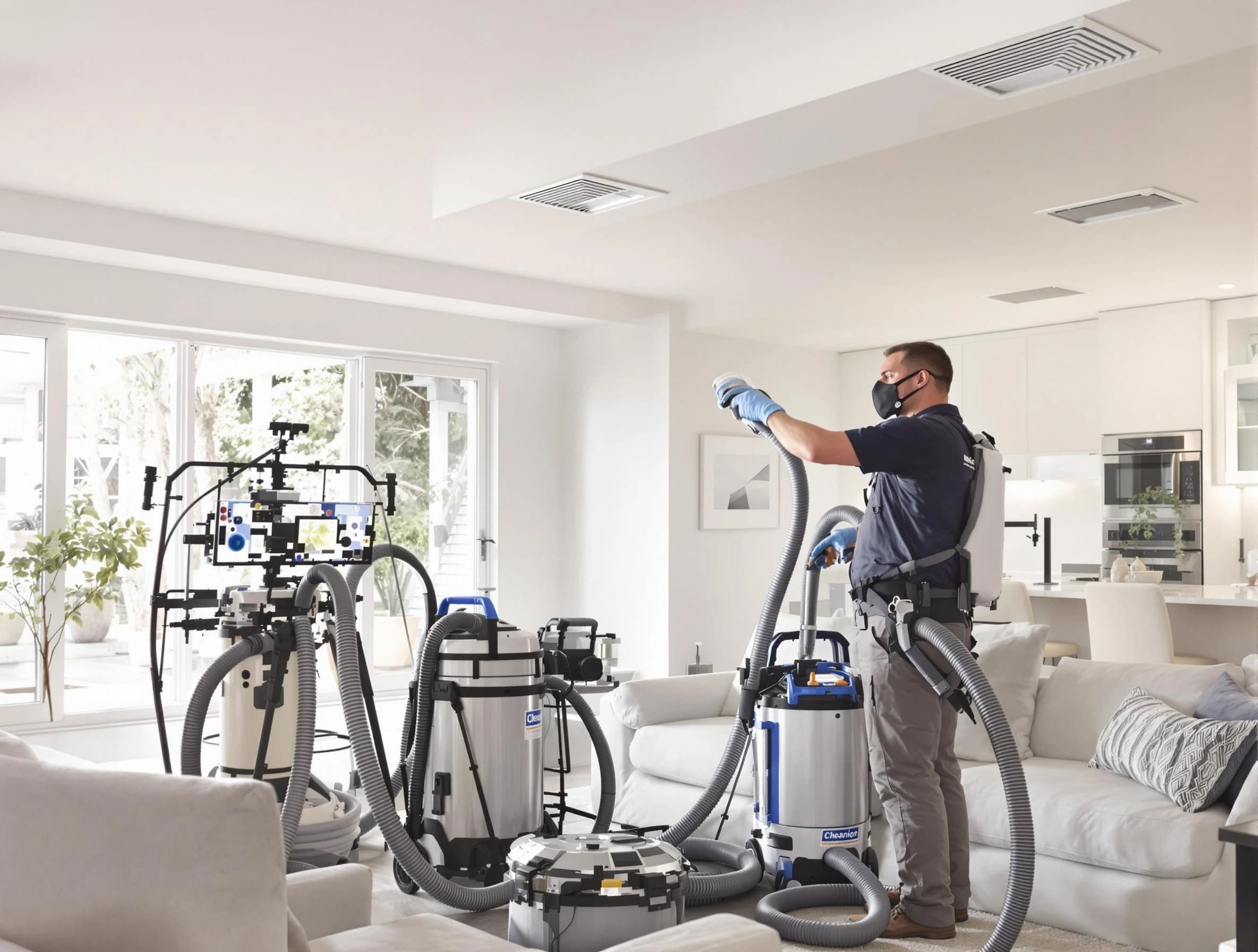 Professional AC duct cleaning by Midlothian Air Duct Cleaning in Midlothian