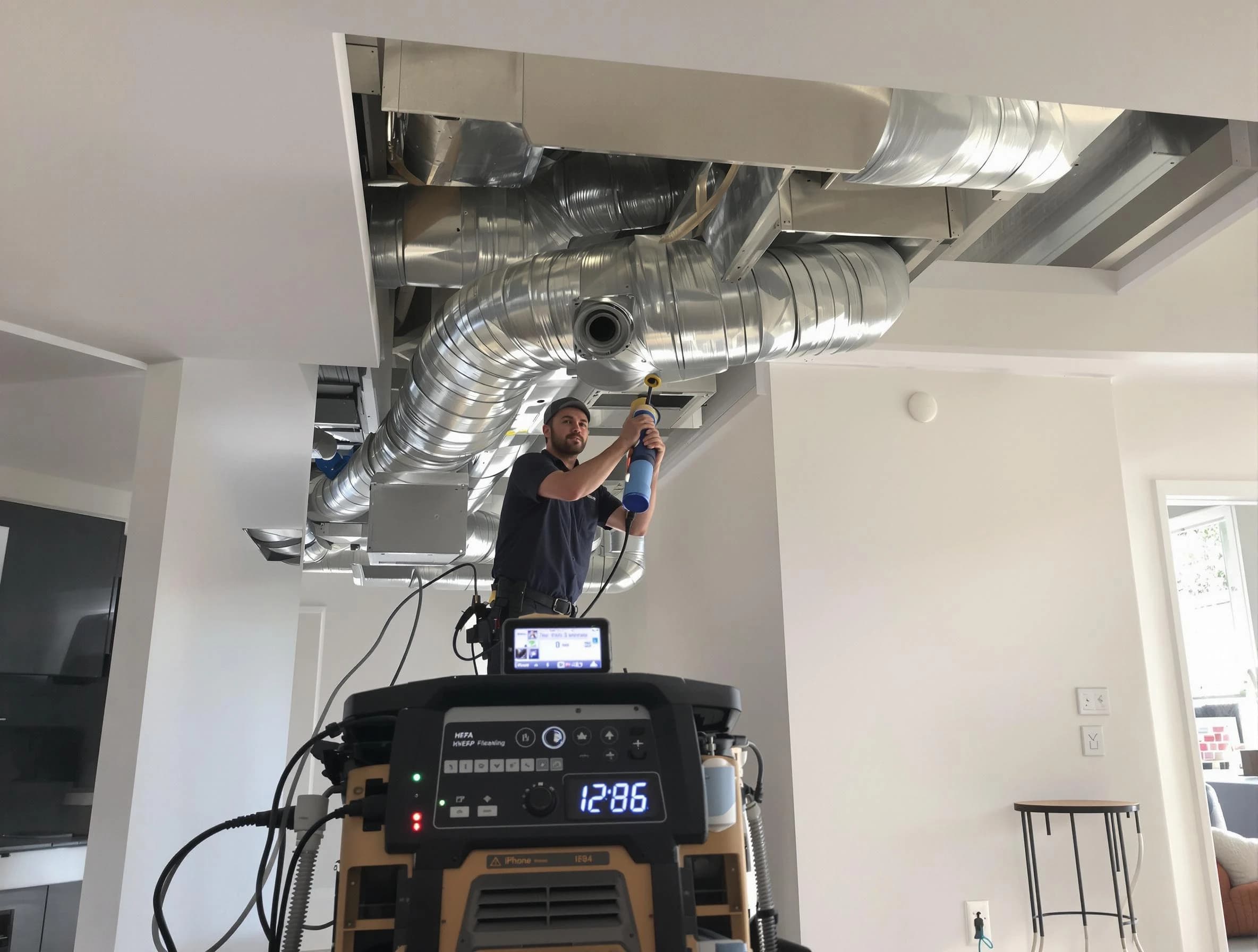 Advanced pure air duct cleaning by Midlothian Air Duct Cleaning in Midlothian