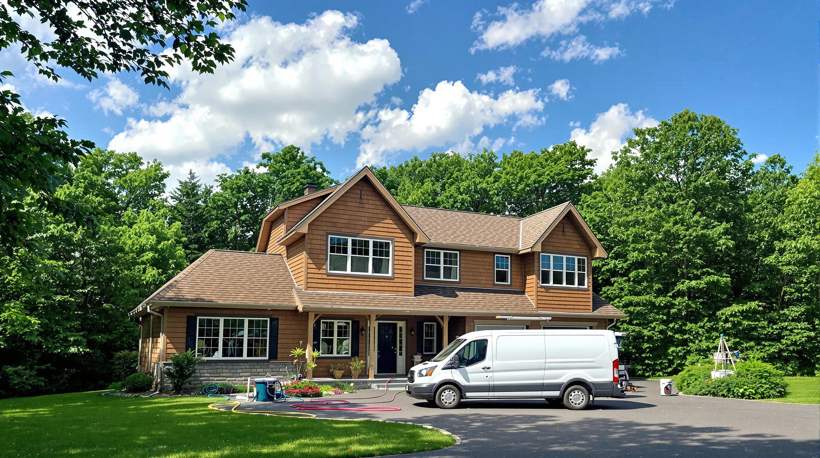 Midlothian Air Duct Cleaning air duct cleaning crew working in Brandermill, VA
