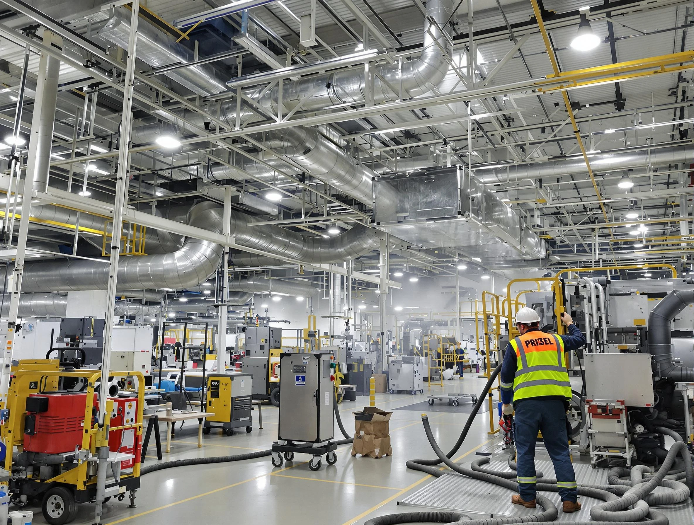 Industrial Duct Cleaning in Midlothian