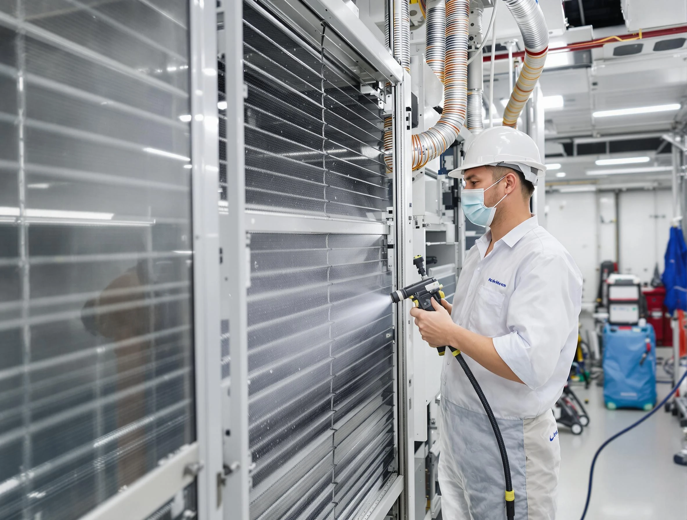 Professional AC coil cleaning by Midlothian Air Duct Cleaning in Midlothian