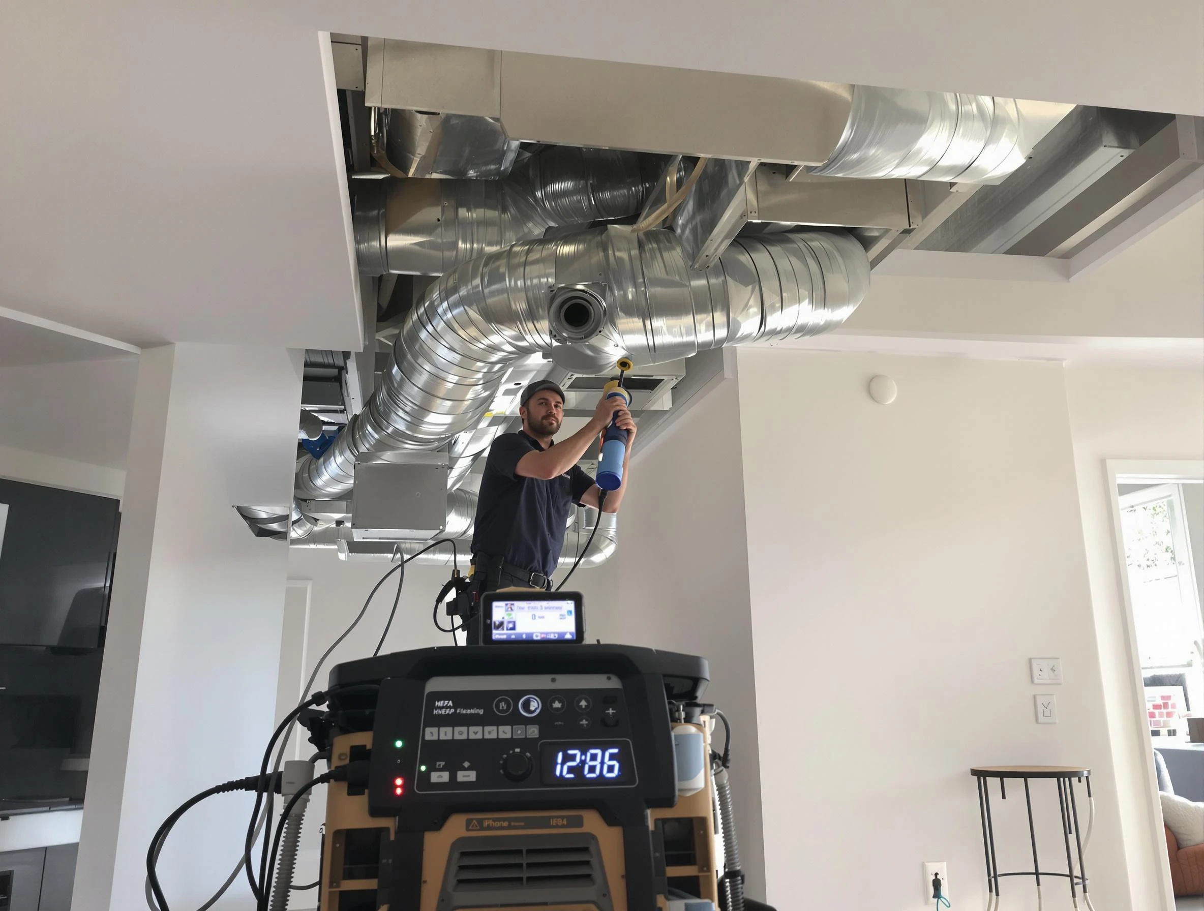 Advanced pure air duct cleaning by Midlothian Air Duct Cleaning in Midlothian
